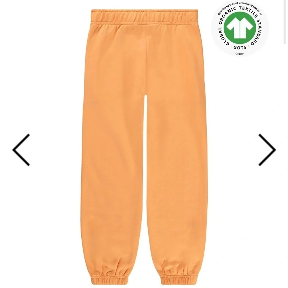 Molo Kids Sweatpants - Bright Orange